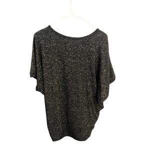 Quince Women's M charcol stretch brushed sleeveless performance knit sweater